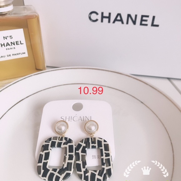 925 sliver earrings Korean style - Picture 5 of 7